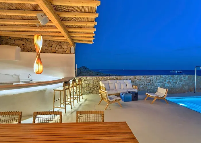 Beachfront Mykon Villa