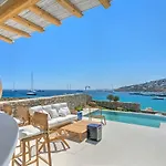 Beachfront Mykon 빌라 *